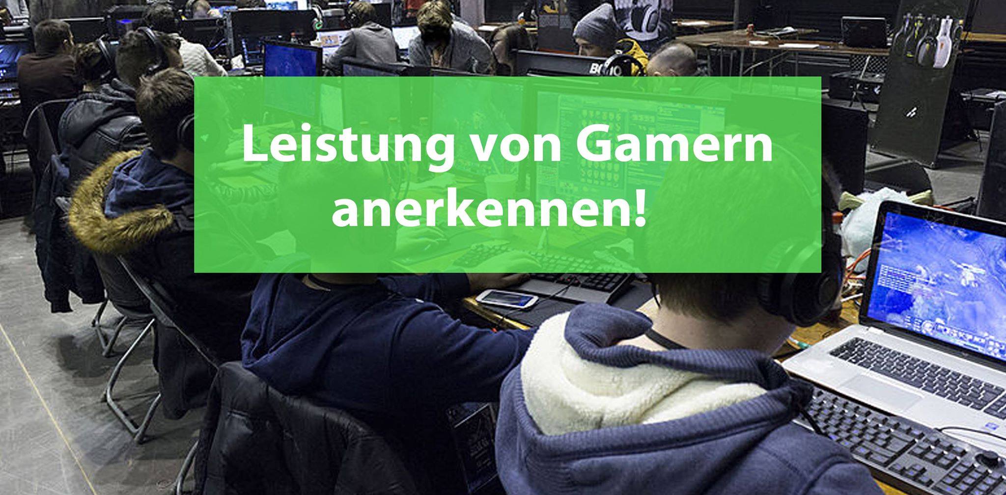 Leistung von Gamern anerkennen